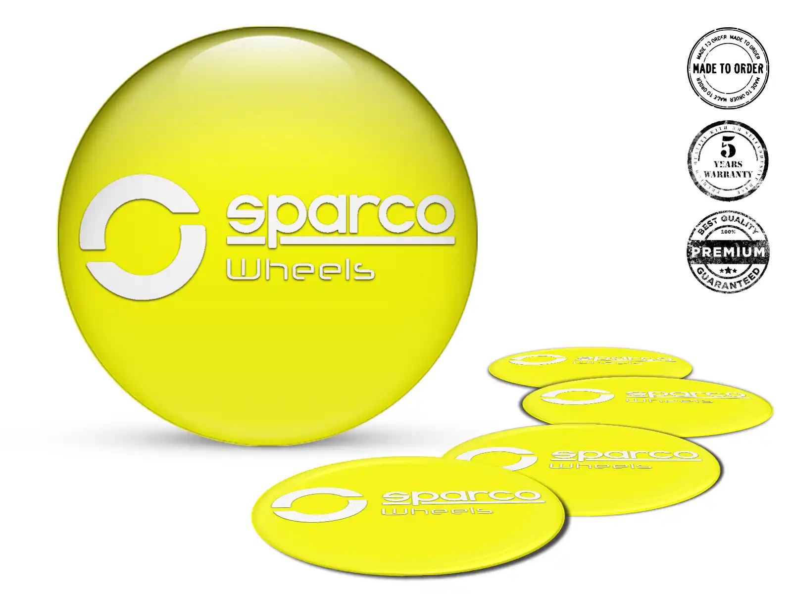 Sparco Felgenaufkleber Autos Hochwertige Embleme
